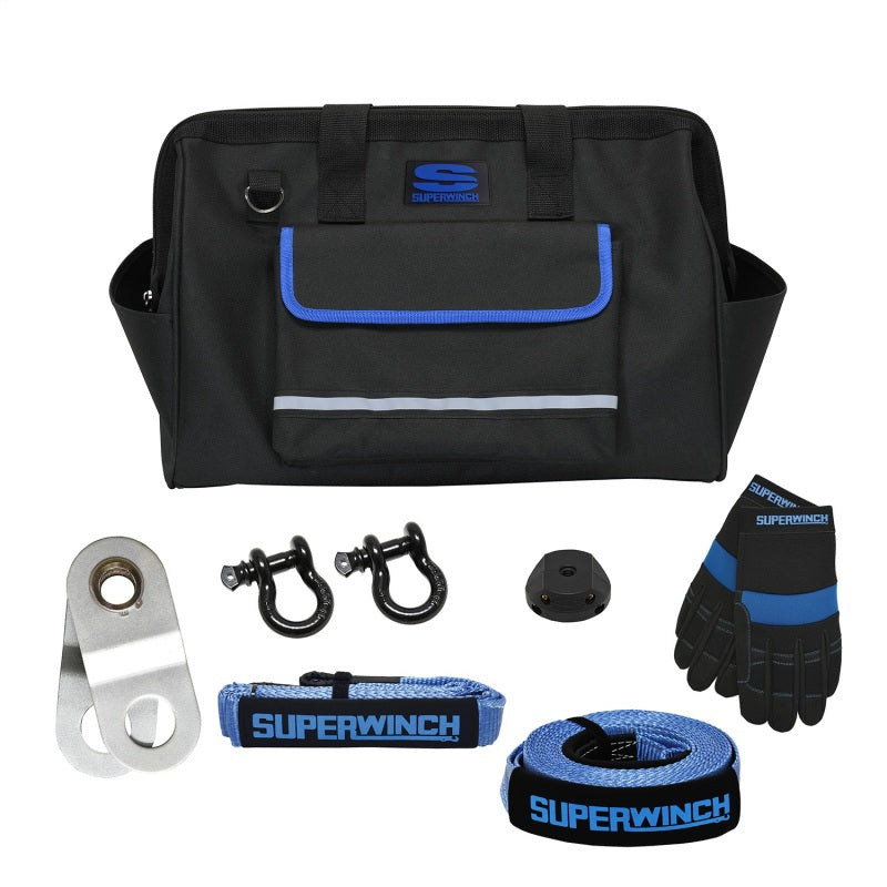 Superwinch Medium-Duty Recovery Kit Tow Straps Superwinch