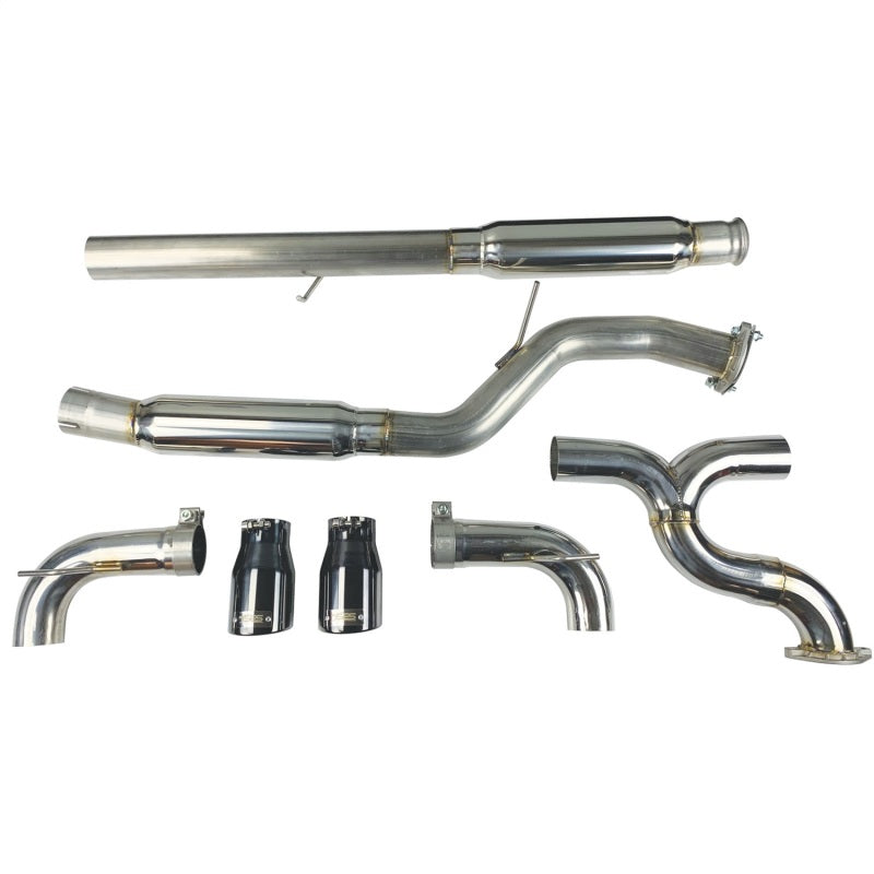 Injen 16-18 Ford Focus RS 3in Cat-Back Stainless Steel Exhaust w/ 4in Black Chrome Tips Catback Injen