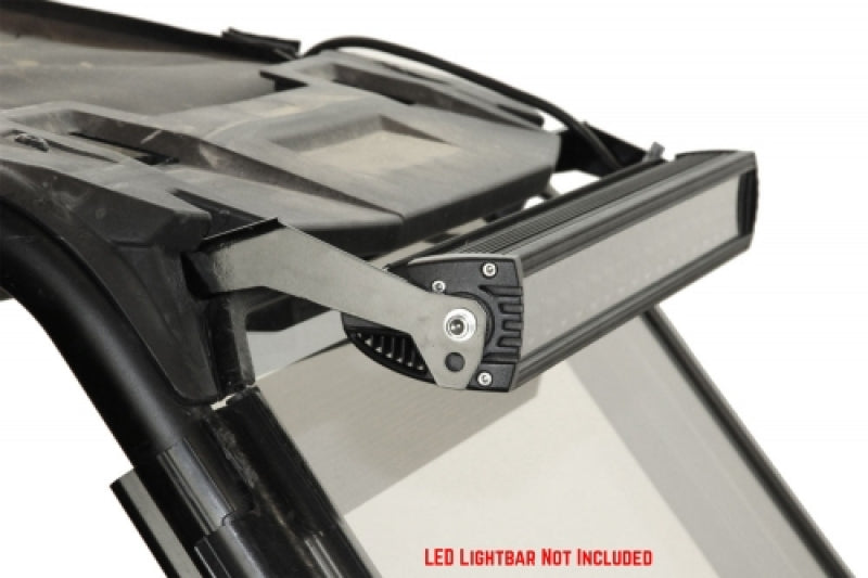 Seizmik 15-23 Polaris RZR 900 S/1000 S /4/Trail/ RZR Turbo S/4/XP Light Bar Mount - Black Cargo Organization Seizmik