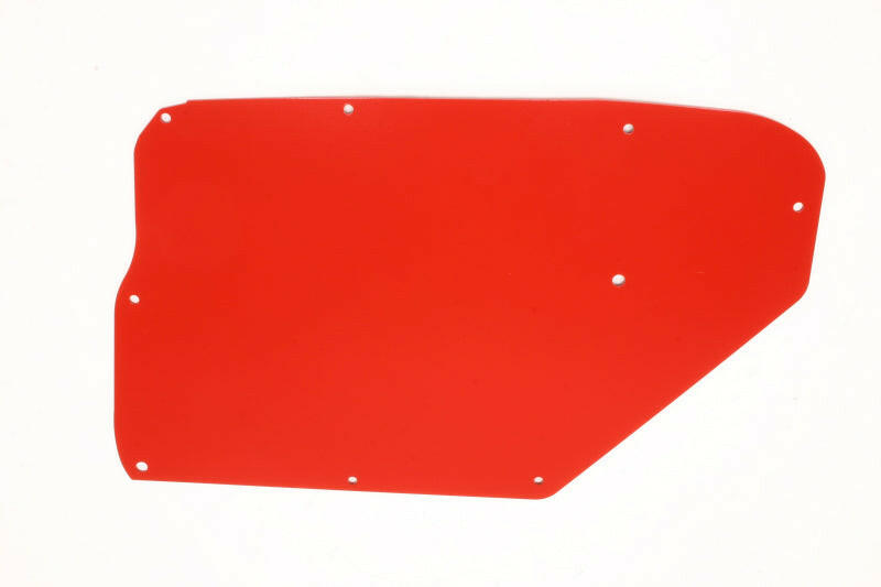 BMR 64-67 A-Body A/C Delete Panel (Aluminum) - Red Other Body Components BMR Suspension