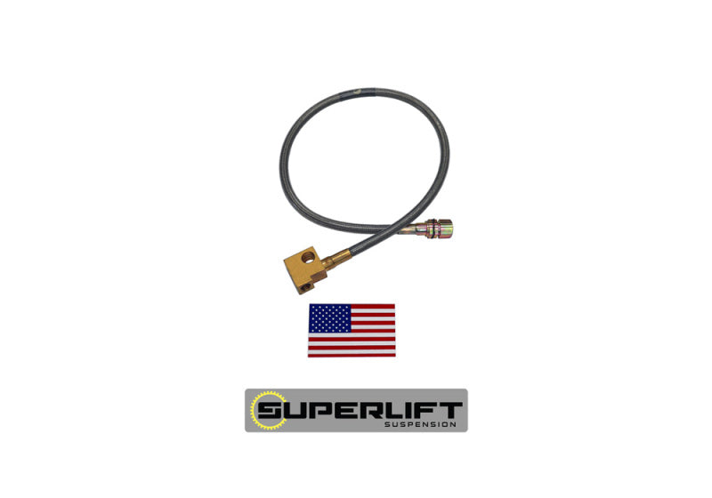 Superlift 03-13 Dodge Ram 2500/3500 w/ 4-6in Lift Kit (Single) Bullet Proof Brake Hose Brake Line Kits Superlift