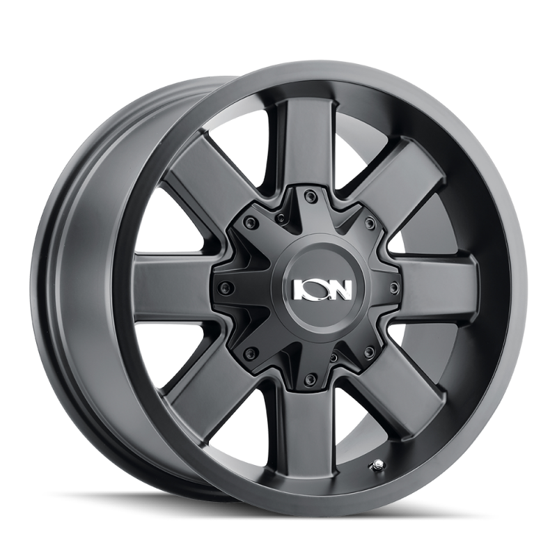 ION 141 20x9 / 8x170 BP / 18mm Offset / 125.2mm Hub Satin Black Wheel Wheels - Cast ION Wheels