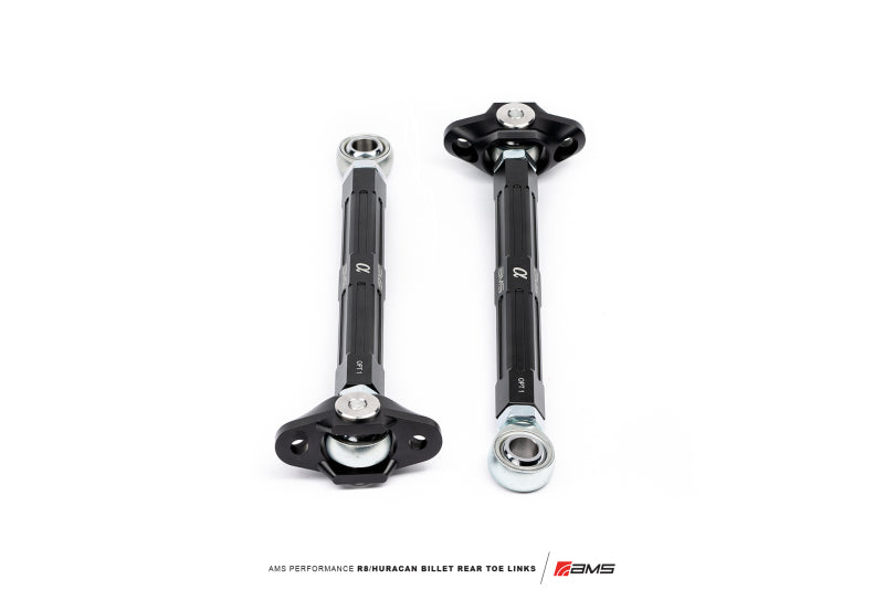 AMS Performance Audi R8 (RWD &amp; AWD) / Lamborghini Huracan (RWD Only) Billet Rear Toe Links Suspension Arms & Components AMS