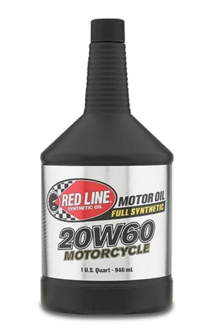 Red Line 20W60 Motorcycle Oil - Quart Motor Oils Red Line