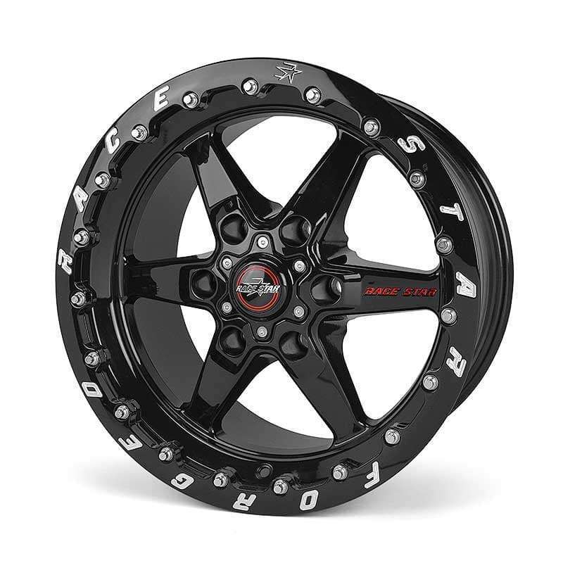 Race Star 93 Truck Star 15x10 6x5.50BC 6.63BS Direct Drill Gloss Black Wheel - Single Bead Lock Wheels - Cast Race Star