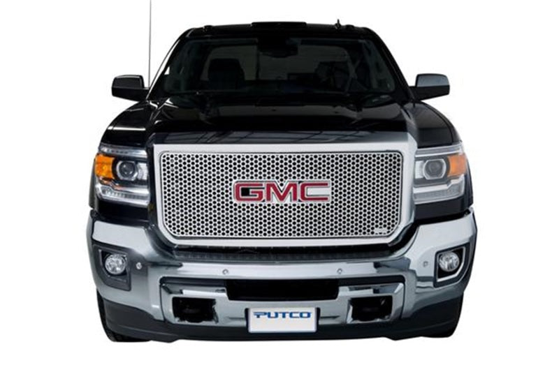 Putco 15-19 GMC Sierra HD (Does not Fit inAll terrain Modelin) Punch Stainless Steel Grilles Grilles Putco