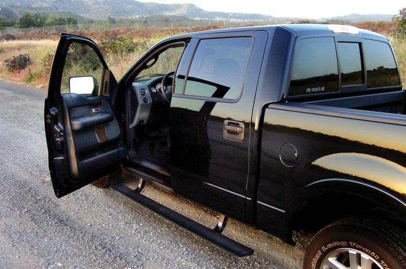 AMP Research 2004-2008 Ford F150 All Cabs PowerStep - Black Running Boards AMP Research