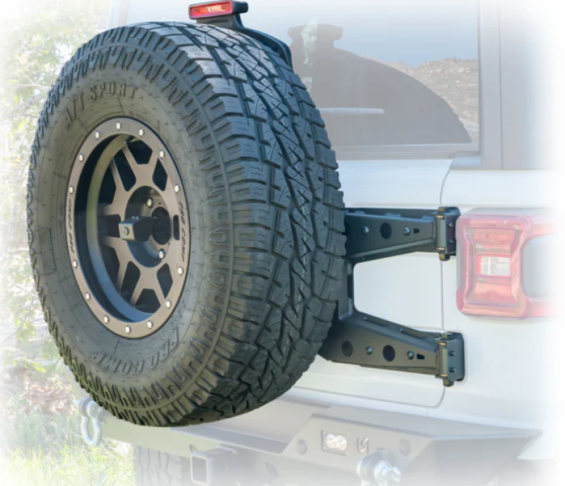 Turn Offroad 2018+ Jeep JL Hinge Mount Tire Carrier Mounts - Hooks/Handles/Utility TURN Offroad