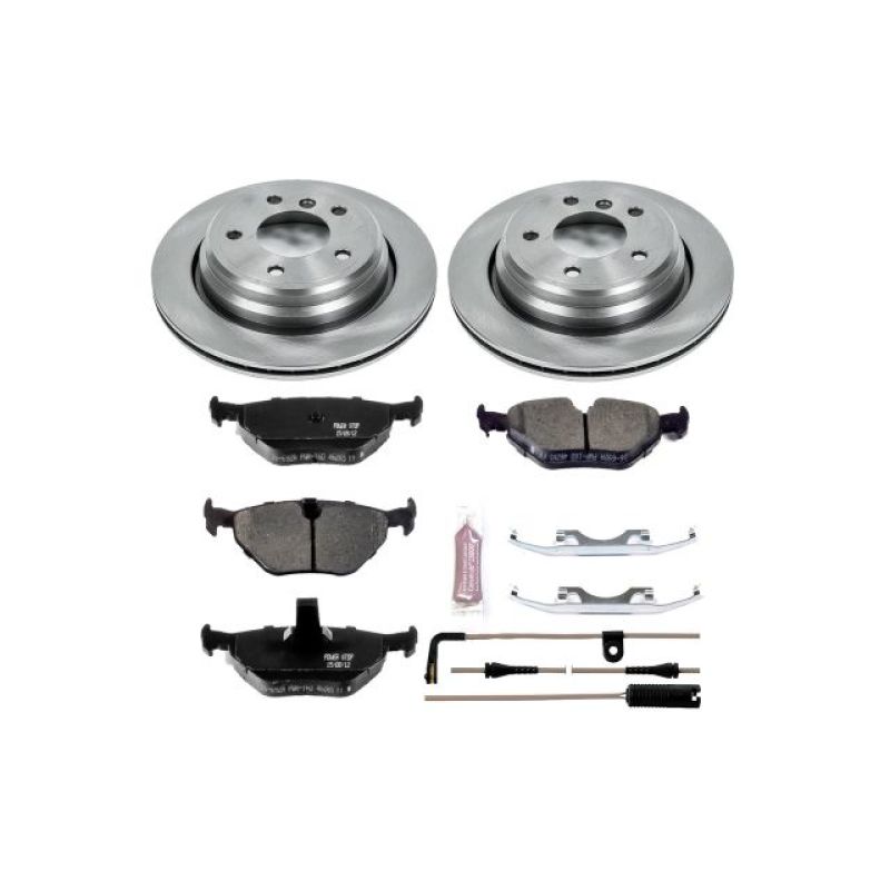 Power Stop 01-03 BMW 525i Rear Autospecialty Brake Kit Brake Kits - OE PowerStop