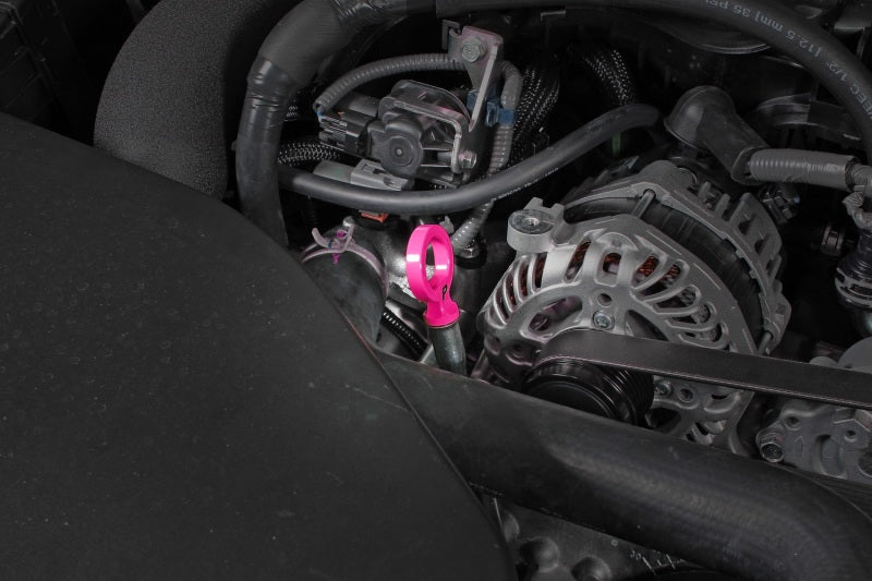 PERRIN 15-25 Subaru WRX & 13-25 BRZ/FR-S/86/GR86 Dipstick Handle Loop Style - Hyper Pink Dipsticks Perrin Performance