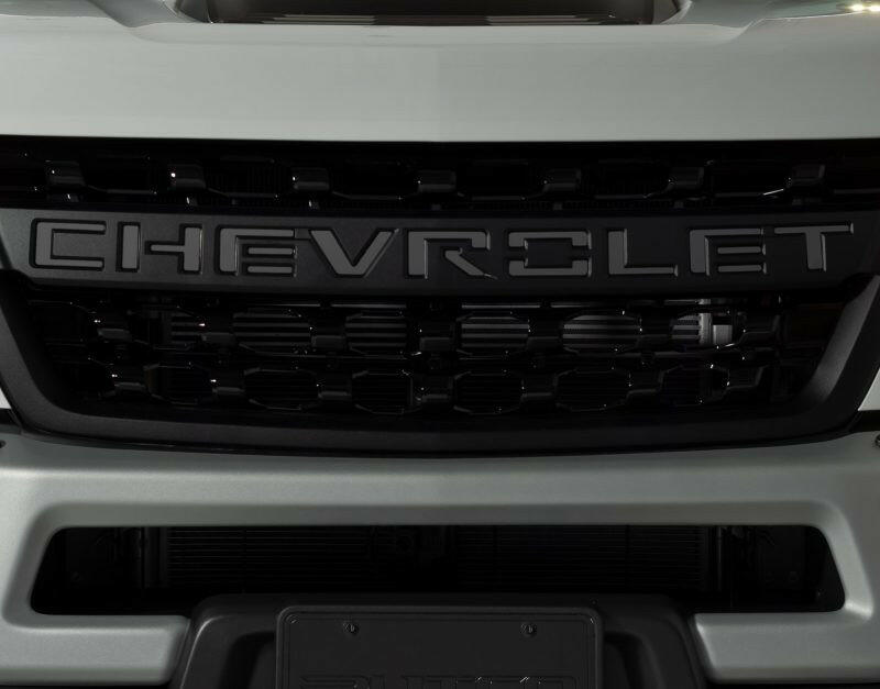 Putco 2020 Chevy Silverado HD - Grille Letters - Black Platinum Chevrolet Letters Exterior Trim Putco
