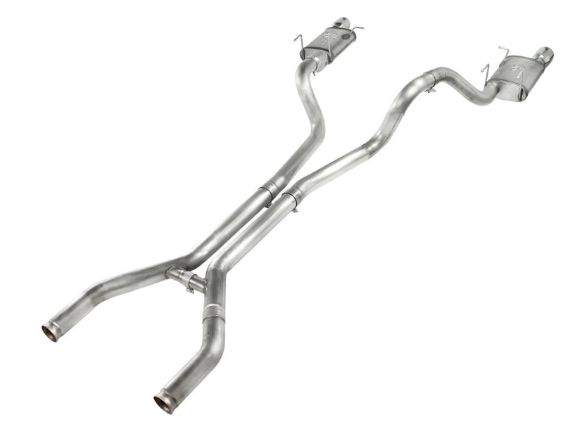 aFe MACHForce XP Cat-Back Exhaust 3in SS w/ Polished Tips 11-14 Ford Mustang GT V8 5.0L Catback aFe