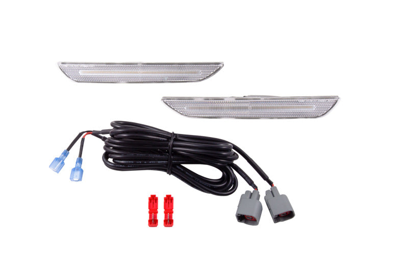 Diode Dynamics 15-21 EU/AU Ford Mustang LED Sidemarkers Clear (Pair) Light Accessories and Wiring Diode Dynamics