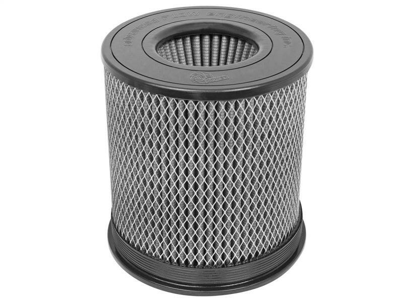 aFe MagnumFLOW Air Filter Pro DRY S 6in Flange x 8 1/8in Base/Top (INV) x 9in H Air Filters - Universal Fit aFe