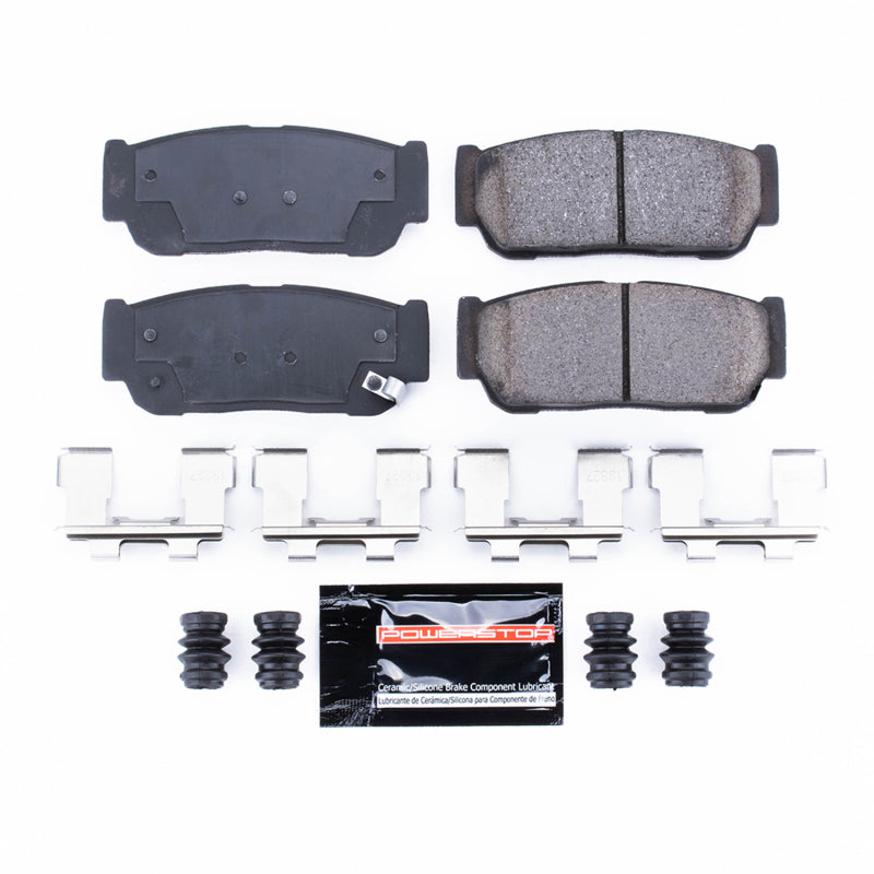 Power Stop 2007 Hyundai Entourage Rear Z23 Evolution Sport Brake Pads w/Hardware Brake Pads - Performance PowerStop