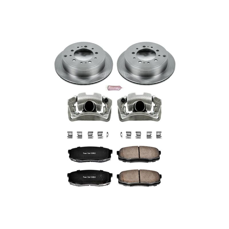 Power Stop 08-11 Lexus LX570 Rear Autospecialty Brake Kit w/Calipers Brake Kits - OE PowerStop