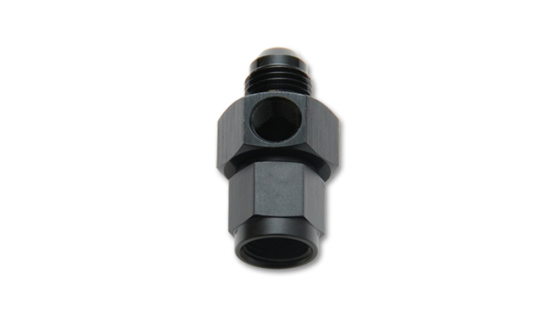 Vibrant -4AN Male to -4AN Female Union Adapter Fitting w/ 1/8in NPT Port Fittings Vibrant