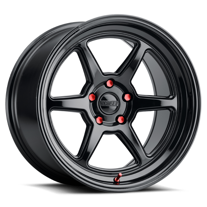 Kansei K14B Roku 18x10.5in / 5x100 BP / 12mm Offset / 66.56mm Bore - Gloss Black Wheel Wheels - Forged Kansei