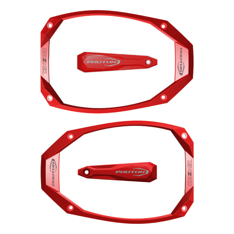 Seizmik Photon Color Trim Kit - Red Side Mirrors Seizmik
