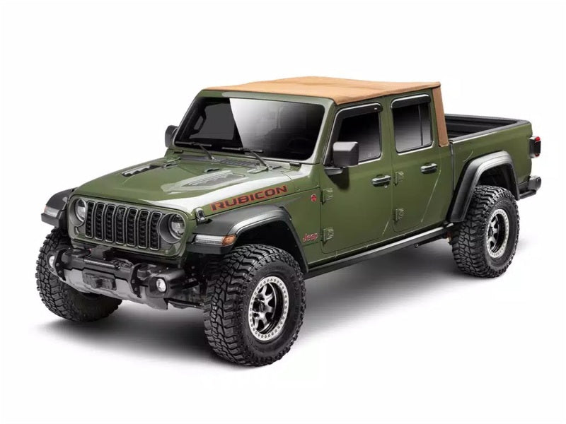 Rugged Ridge 20-25 Jeep Gladiator Voyager Fastback Frameless Soft Top - Tan Soft Tops Rugged Ridge