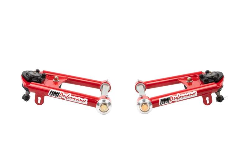 UMI Performance 73-87 GM C10 Street Performance Upper Control Arms - Red Control Arms UMI Performance