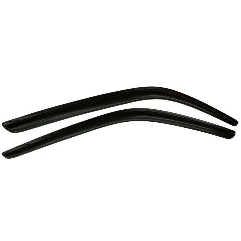 AVS 16-18 Nissan Titan XD Standard Cab Ventvisor Outside Mount Window Deflectors 2pc - Smoke Wind Deflectors AVS