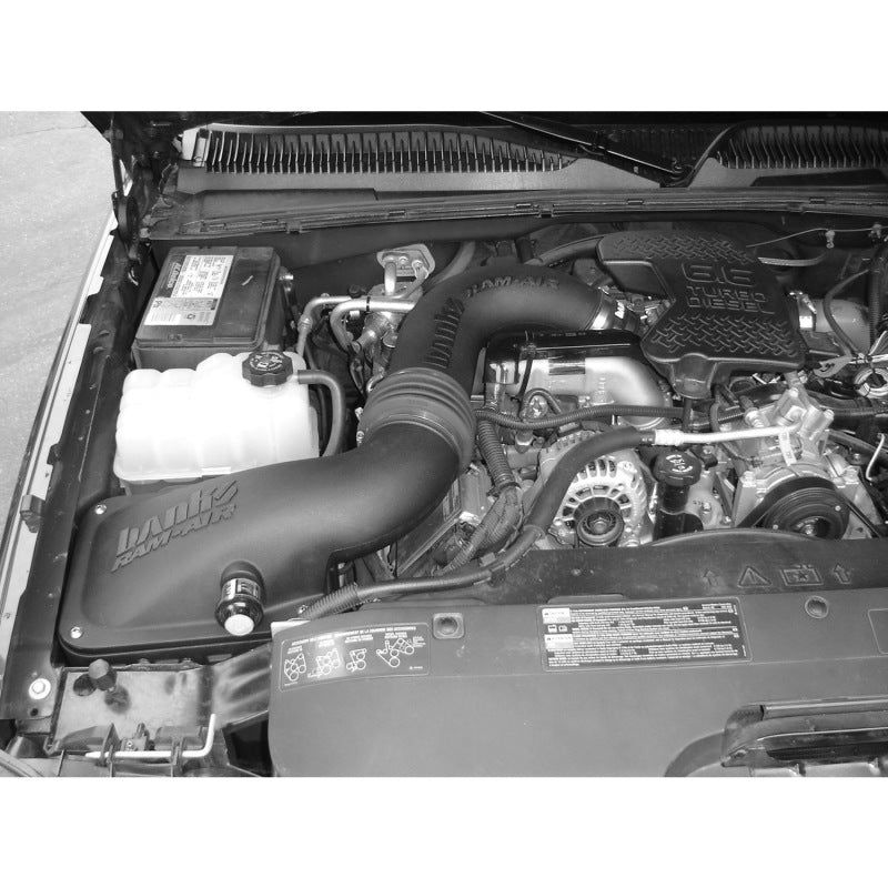 Banks Power 04-05 Chevy 6.6L LLY Ram-Air Intake System - Dry Filter Short Ram Air Intakes Banks Power