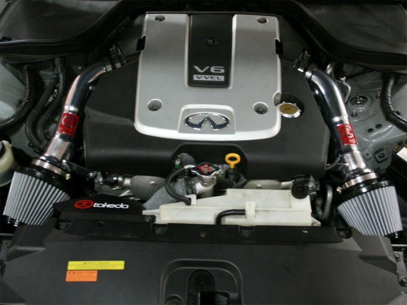 aFe Takeda Intakes Stage-2 PDS AIS PDS Infiniti G37 Coupe 08-12 V6-3.7L (pol) Cold Air Intakes aFe