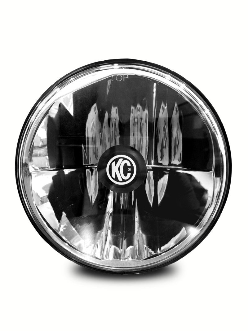 KC HiLiTES 07-18 Jeep JK 7in. Gravity LED DOT Approved Replacement Headlight (Single) Headlights KC HiLiTES