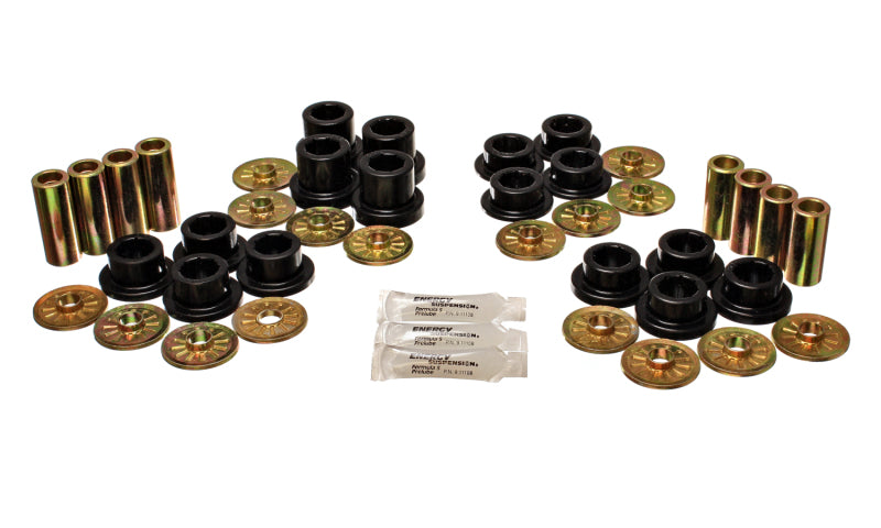 Energy Suspension 92-02 Dodge Viper Black Rear Control Arm Bushing Set Bushing Kits Energy Suspension