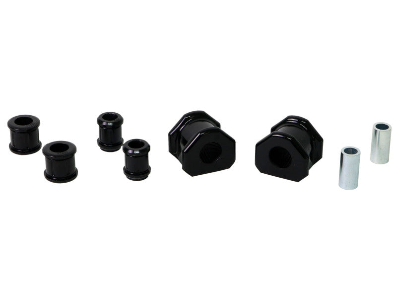 Whiteline 2011-2014 Ford Mustang Sway Bar Mount Bushing Kit - 24mm Sway Bar Bushings Whiteline