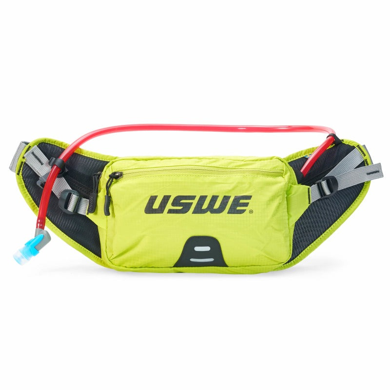 USWE Zulo Waist Pack 2L - Crazy Yellow Bags - Hydration Packs USWE