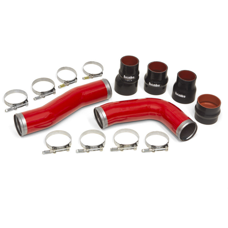 Banks Power 10-12 Ram 6.7L Diesel OEM Replacement Cold Boost Tubes - Red Intercooler Ducting Banks Power