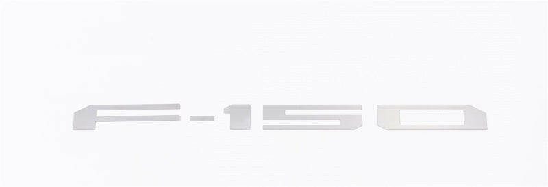 Putco 18-20 Ford F-150 (Cut Letters/Stainless Steel) Tailgate Exterior Trim Putco