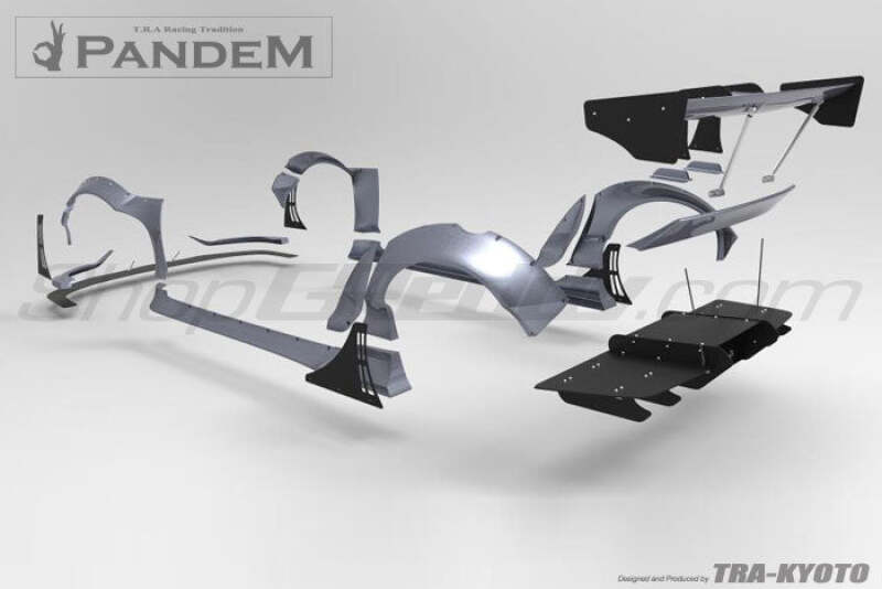 GReddy Pandem 09-10 Mazda RX8 Rocket Bunny Front Canards Fenders GReddy