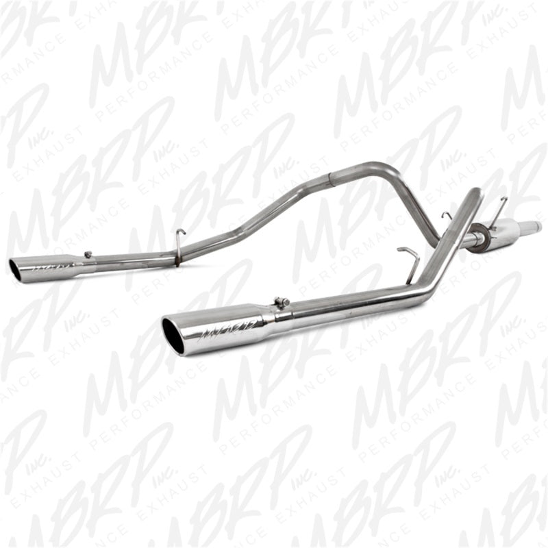 MBRP 2003 Dodge Ram Hemi 1500 5.7L SC/CC-SB Cat Back Dual Split Rear Catback MBRP