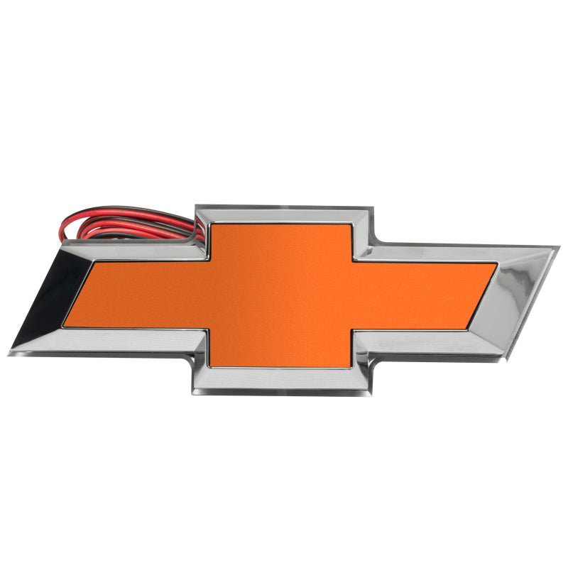 Oracle Illuminated Bowtie - Inferno Orange Metallic - Dual Intensity - Green Light Accessories and Wiring ORACLE Lighting