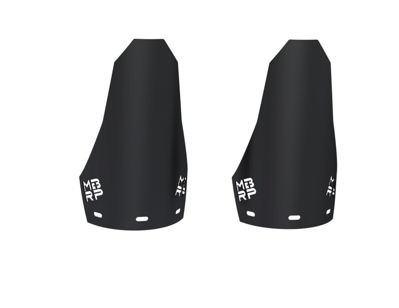 MBRP 19-23 Can-Am Maverick X3 and 2024 Maverick R Steel Rear Shock Guards Shocks and Struts MBRP