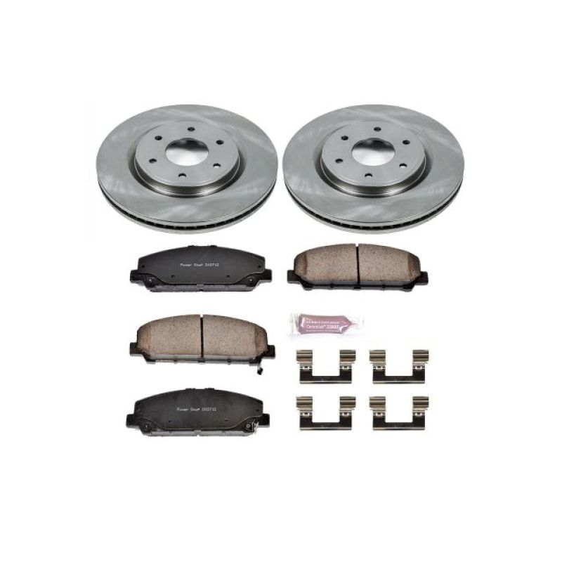 Power Stop 06-07 Infiniti QX56 Front Autospecialty Brake Kit Brake Kits - OE PowerStop