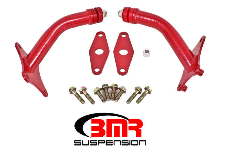 BMR 16-17 6th Gen Camaro Motor Mount Kit w/ Integrated Stands (Polyurethane) - Red Engine Mounts BMR Suspension
