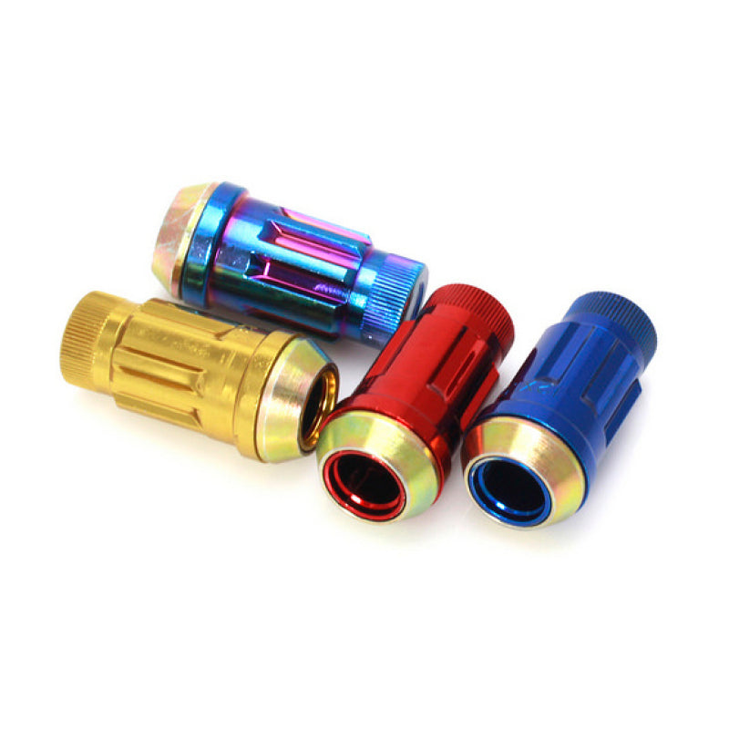 Wheel Mate Mutkei SR45R Lock Set 12x1.25 Red (4pcs) Lug Nuts Wheel Mate