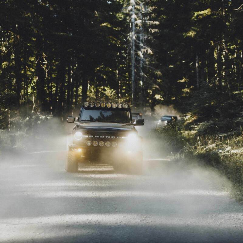 KC HiLiTES 2021+ Ford Bronco FLEX ERA 3 Dual Mode SAE Fog Light Pocket Kit Light Bars & Cubes KC HiLiTES