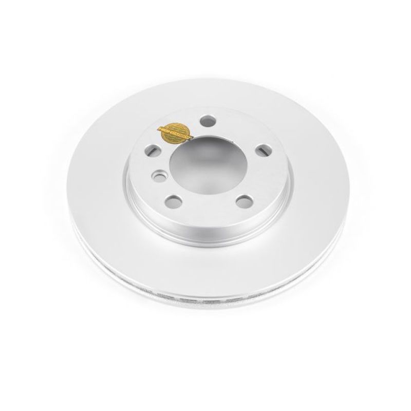 Power Stop 11-16 Mini Cooper Countryman Front Evolution High Carbon Geomet Coated Rotor Brake Rotors - OE - Cryo PowerStop