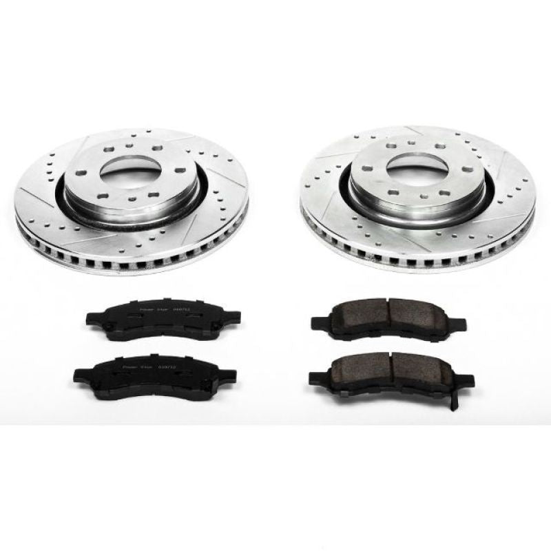 Power Stop 06-07 Buick Rainier Front Z23 Evolution Sport Brake Kit Brake Kits - Performance D&S PowerStop