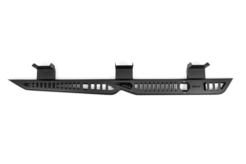 DV8 Offroad 19-25 RAM 1500 Crew Cab OE Plus Side Steps - Black Steel Side Steps DV8 Offroad