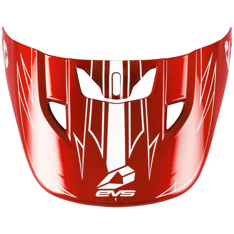 EVS T3 Pinner Helmet Visor - Red Helmets and Accessories EVS