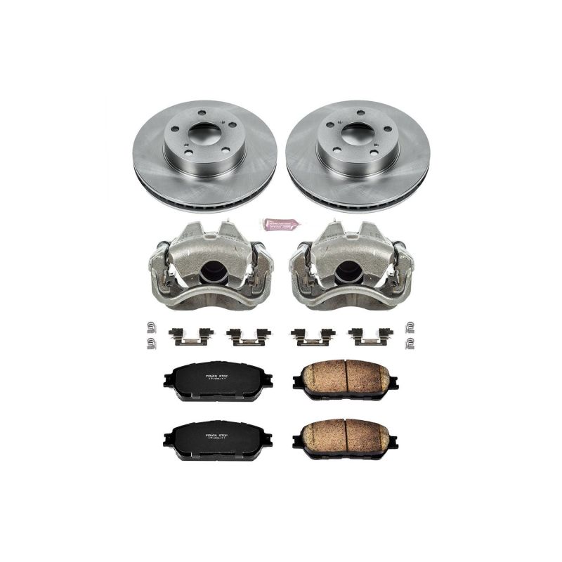 Power Stop 05-15 Toyota Tacoma Front Autospecialty Brake Kit w/Calipers Brake Kits - OE PowerStop