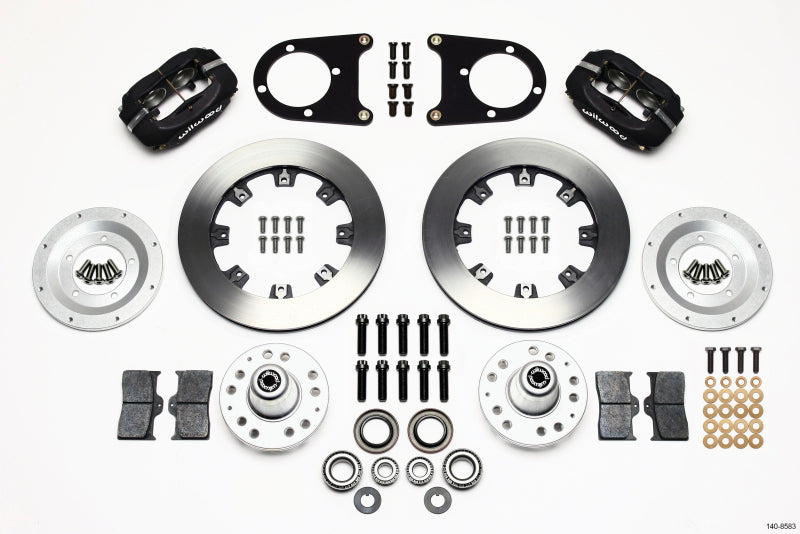 Wilwood Forged Dynalite Front Kit 12.19in 37-48 Ford Psgr. Car Spindle Big Brake Kits Wilwood