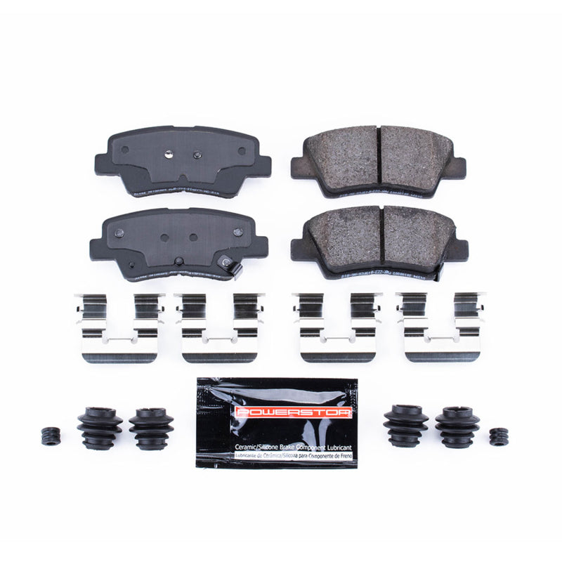 Power Stop 13-16 Hyundai Elantra GT Rear Z23 Evolution Sport Brake Pads w/Hardware Brake Pads - Performance PowerStop