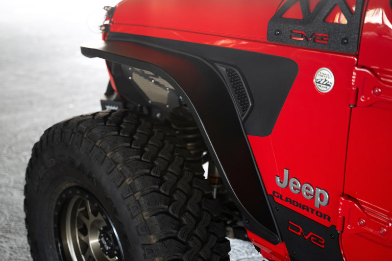 DV8 Offroad 20-23 Jeep Gladiator JT Slim Fender Flares Fenders DV8 Offroad